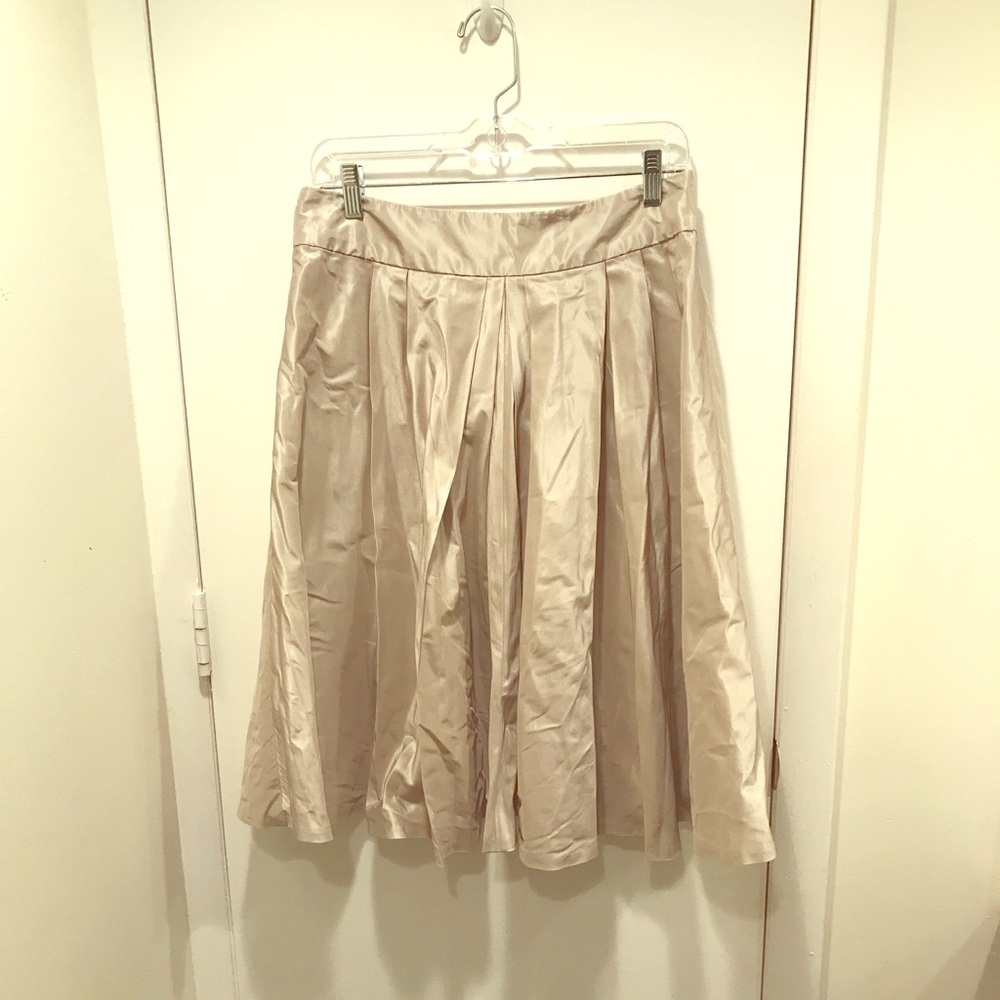 Designer silk skirt